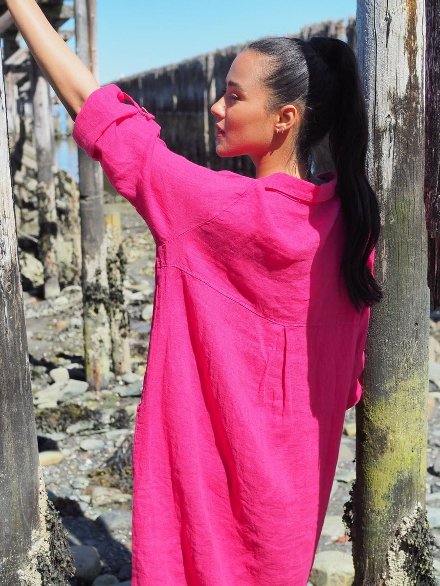Matilde Linen Dress | Kjoler | Smuk - Dameklær på nett