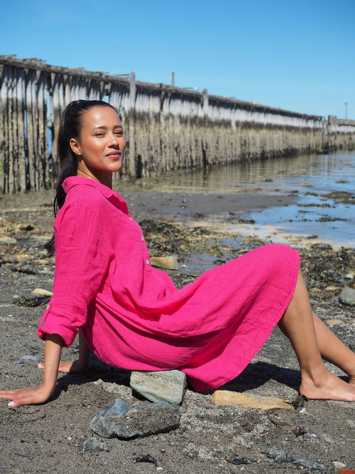 Matilde Linen Dress | Kjoler | Smuk - Dameklær på nett