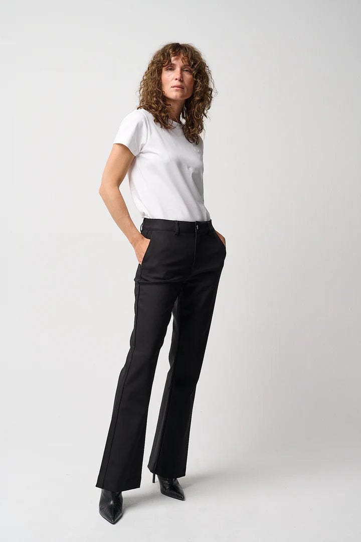 Melanie Flare Pant Black | Bukser | Smuk - Dameklær på nett