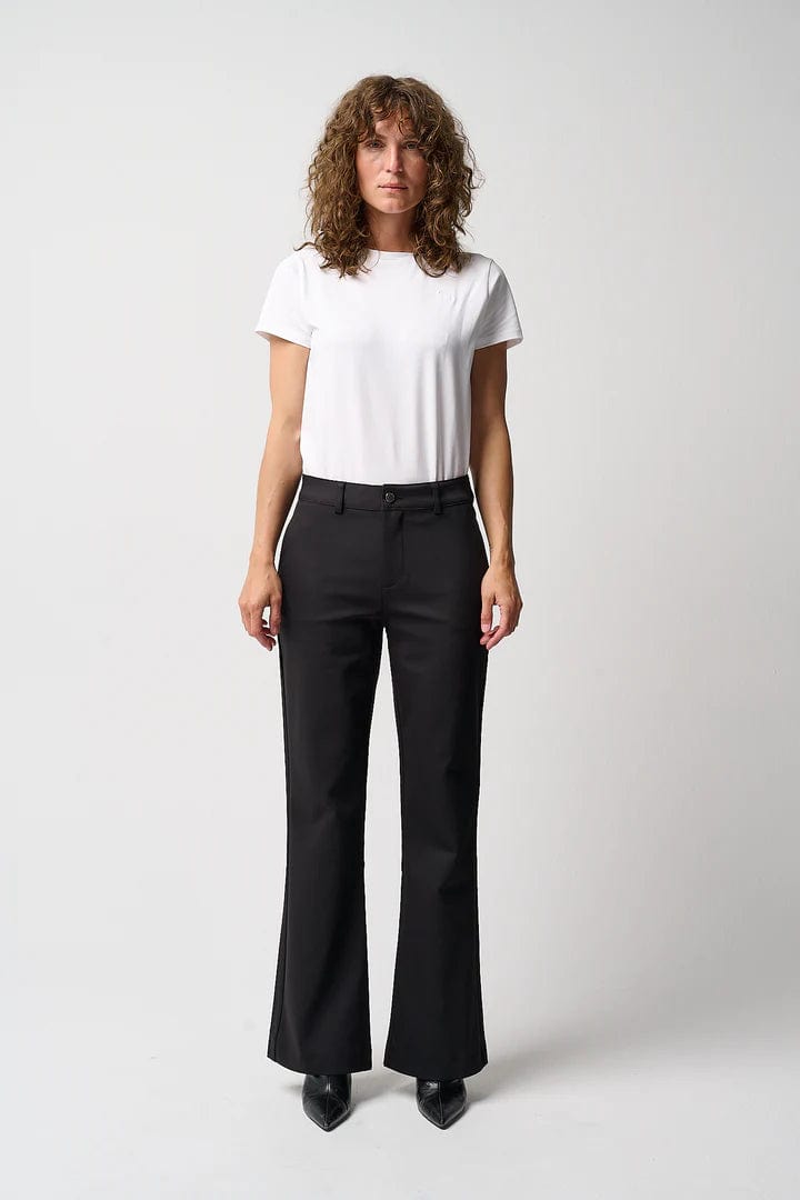 Melanie Flare Pant Black | Bukser | Smuk - Dameklær på nett