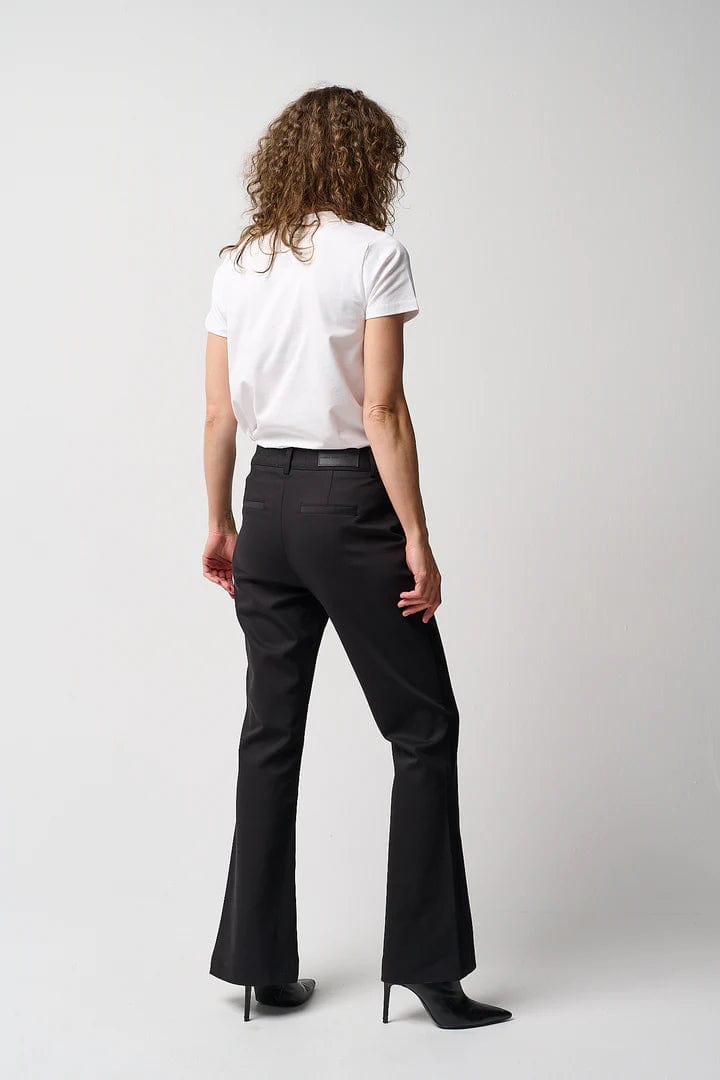 Melanie Flare Pant Black | Bukser | Smuk - Dameklær på nett