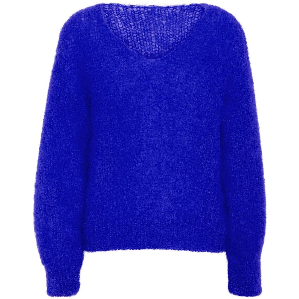 Milana Ls Mohair Knit Electric Blue | Genser | Smuk - Dameklær på nett