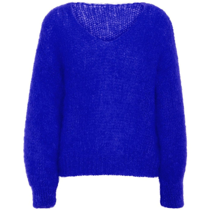 Milana Ls Mohair Knit Electric Blue | Genser | Smuk - Dameklær på nett