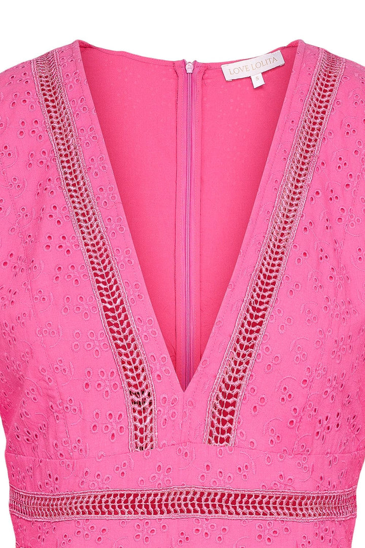 Millie Dress Lipstick Pink | Kjoler | Smuk - Dameklær på nett