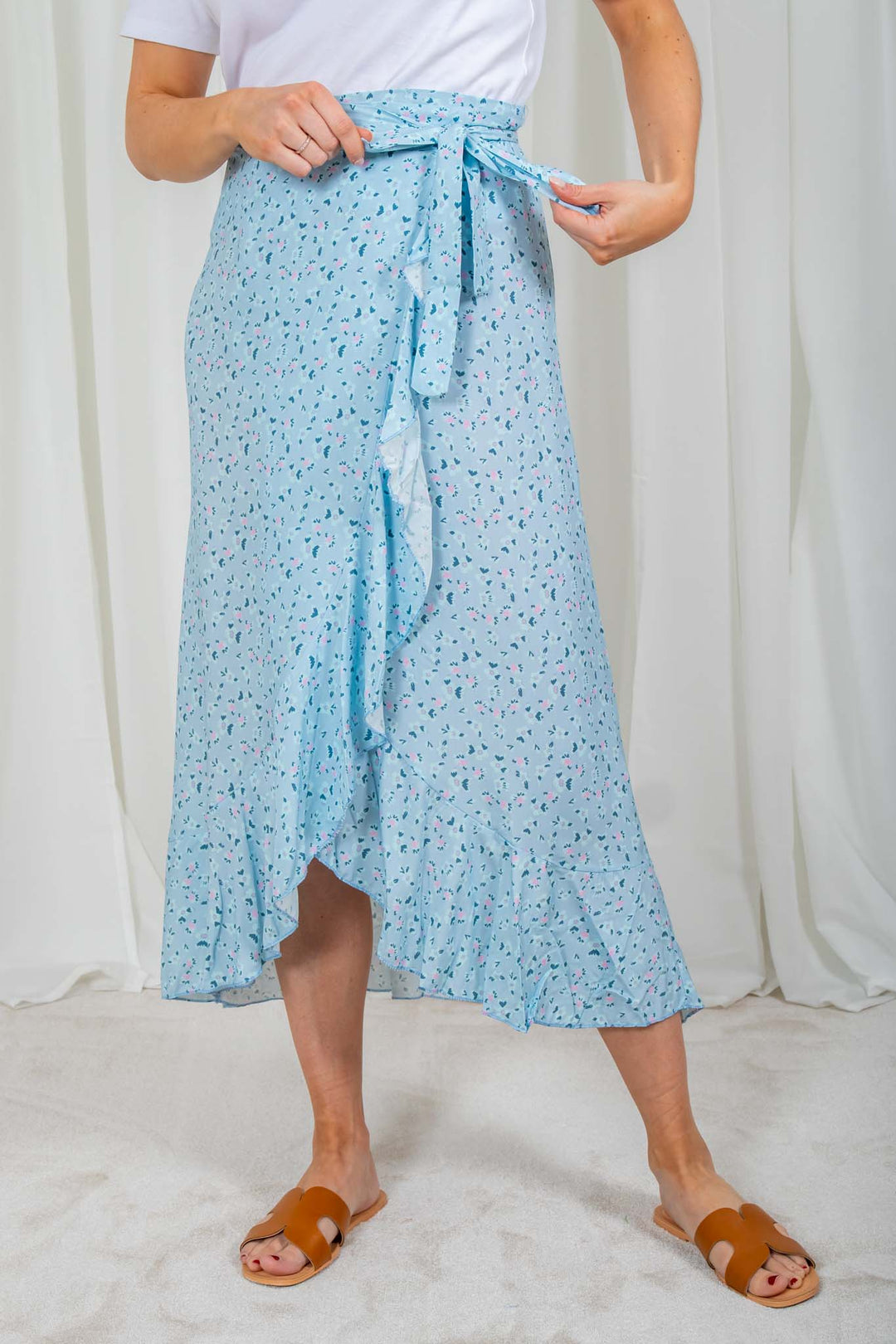 Milly Wrap Skirt Long | Skjørt | Smuk - Dameklær på nett