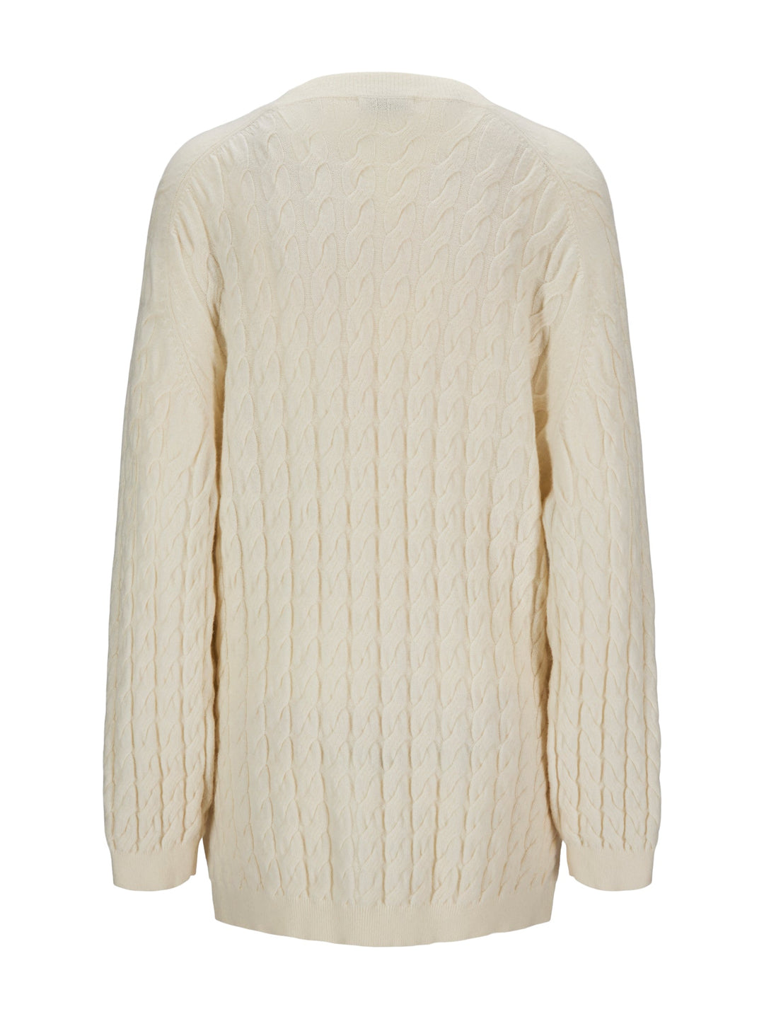 Milo Cable Knit Pullover Off White | Genser | Smuk - Dameklær på nett
