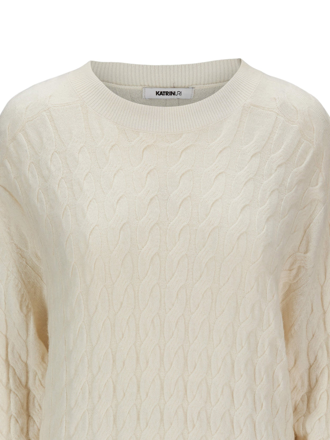 Milo Cable Knit Pullover Off White | Genser | Smuk - Dameklær på nett