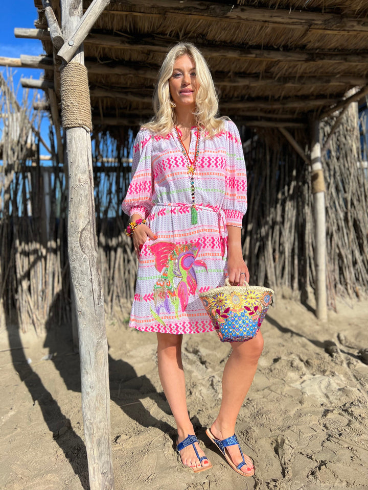 Mini Dress with details | Kjoler | Place Du Soleil | Smuk