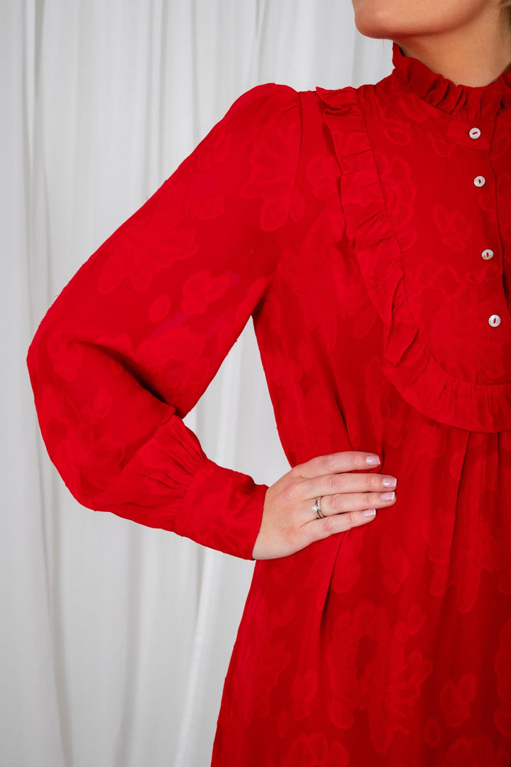 Miranda Dress Red Mulberry | Kjoler | Smuk - Dameklær på nett