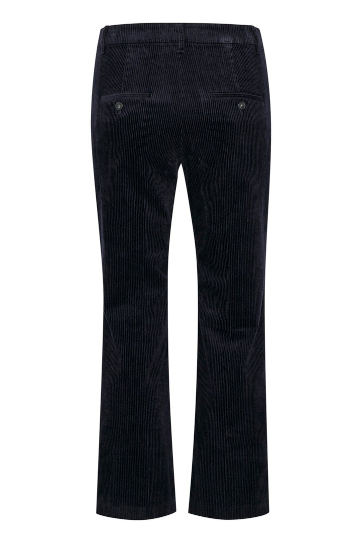 Mishapw Cropped Pants Dark Navy | Bukser | Smuk - Dameklær på nett
