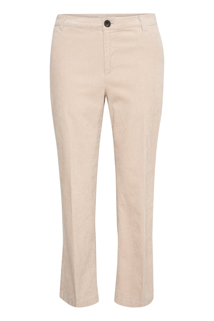 Mishapw Cropped Pants Perfectly Pale | Bukser | Smuk - Dameklær på nett