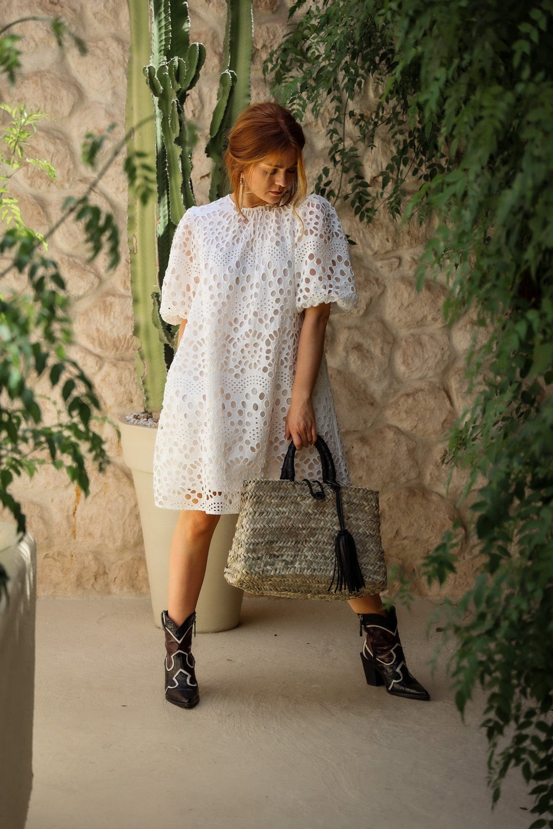 Mmmpop Dress White | Kjoler | Smuk - Dameklær på nett