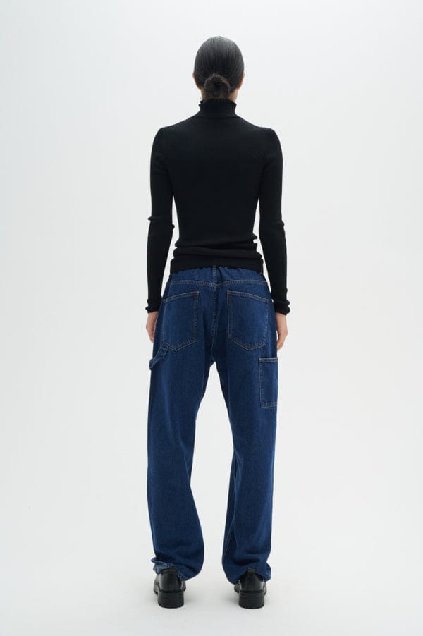 Moniaiw Rib Pullover Black | Genser | Smuk - Dameklær på nett