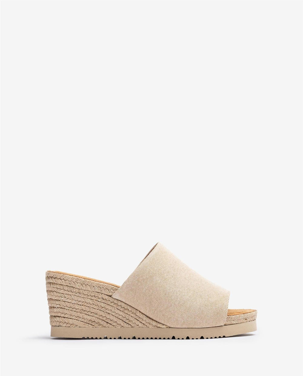 MULE WITH A JUTE WEDGE HEEL | Sko | Smuk - Dameklær på nett