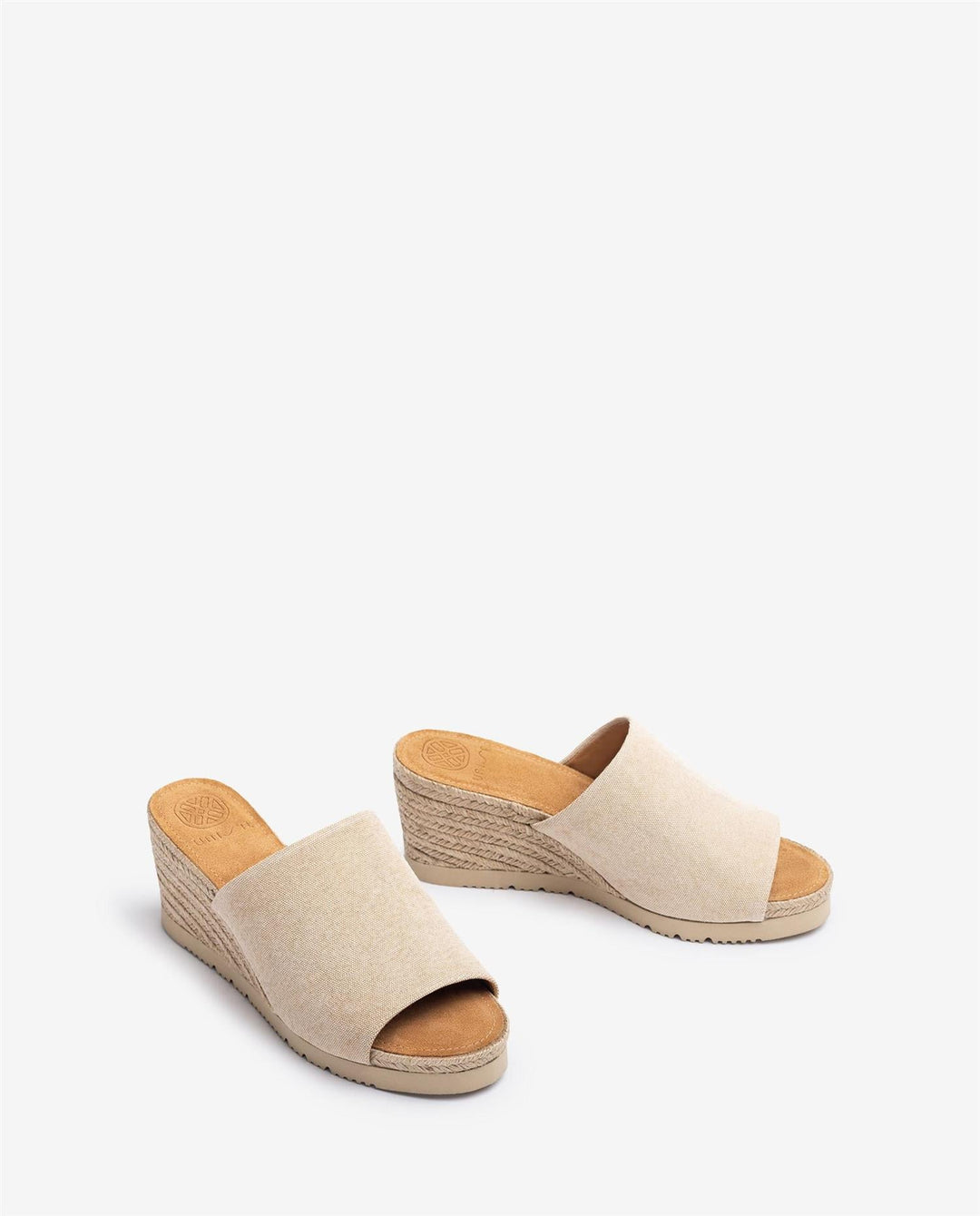 MULE WITH A JUTE WEDGE HEEL | Sko | Smuk - Dameklær på nett