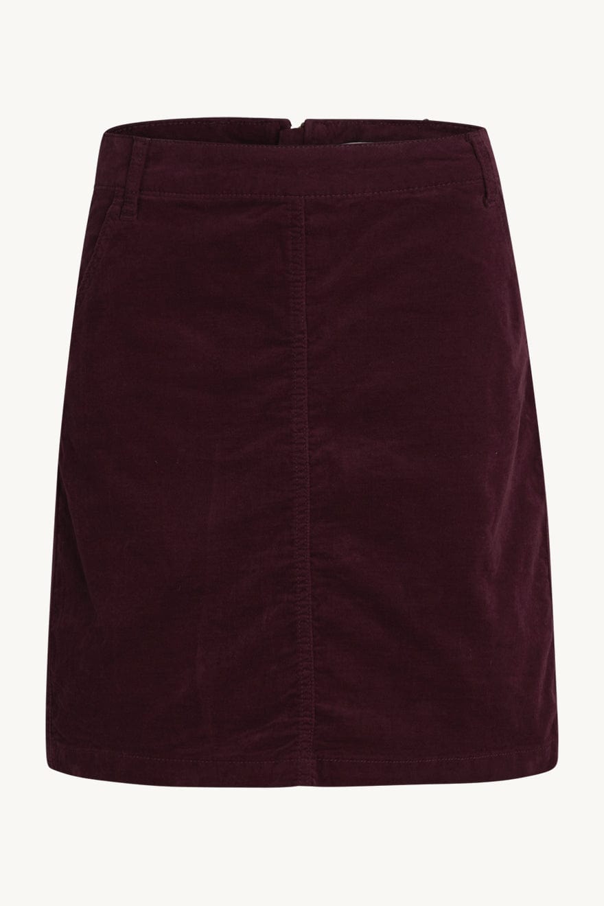 Nadia Skirt Wineberry | Skjørt | Smuk - Dameklær på nett