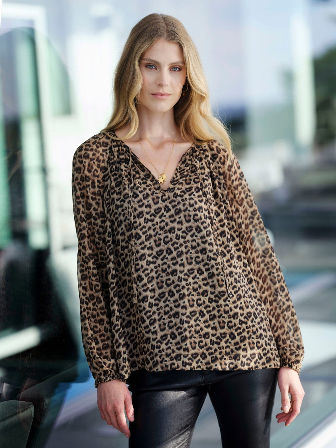 Naomi Blouse Camel | Skjorter og bluser | Smuk - Dameklær på nett