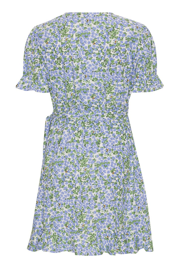 Naomi Dress - Blue Bloom | Kjoler | Smuk - Dameklær på nett