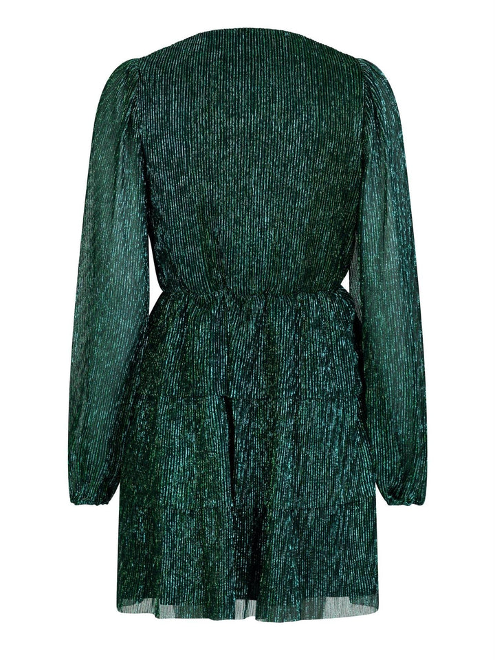 Nene Glitz Dress Green | Kjoler | Smuk - Dameklær på nett