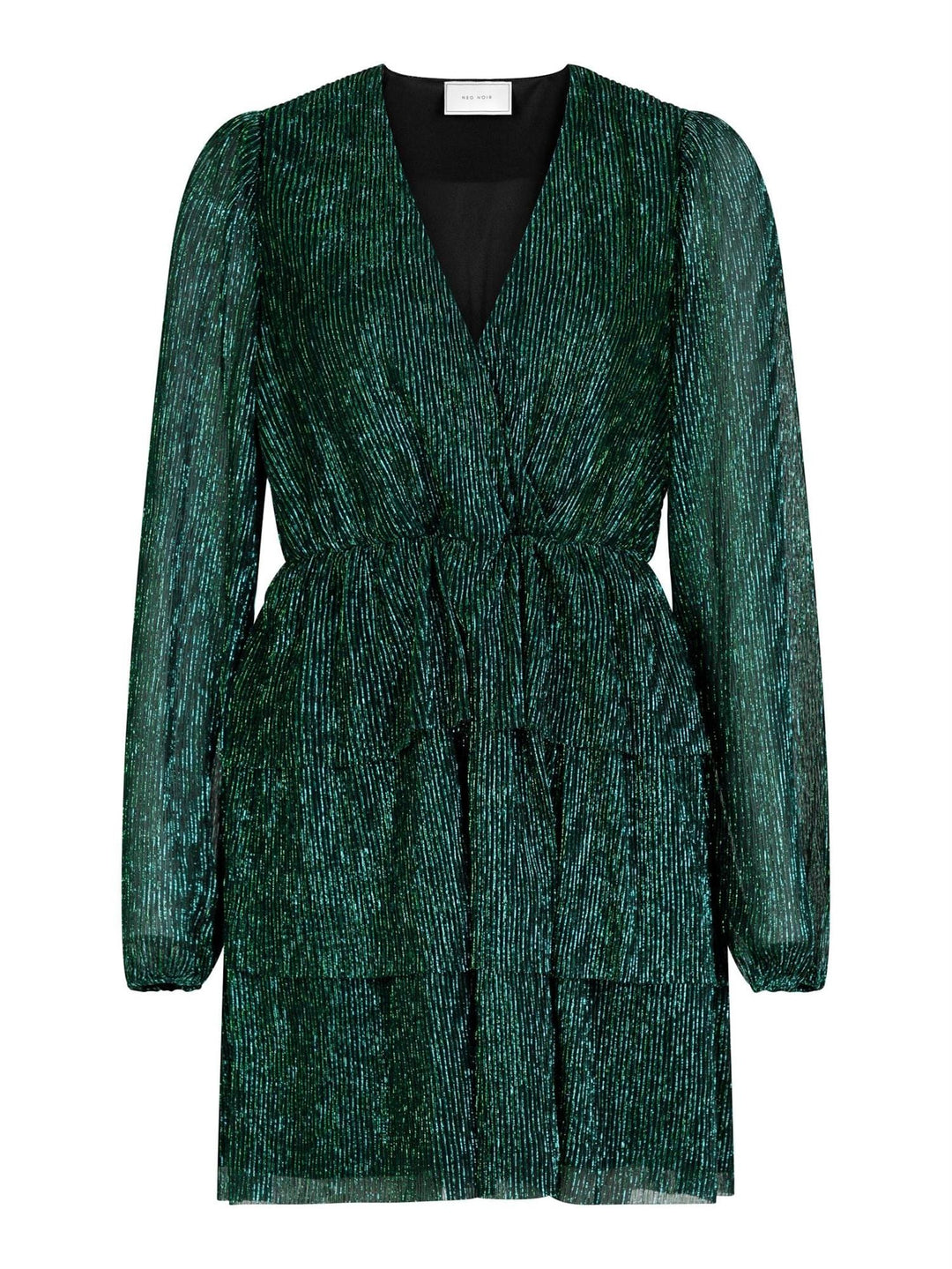 Nene Glitz Dress Green | Kjoler | Smuk - Dameklær på nett