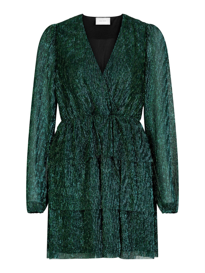 Nene Glitz Dress Green | Kjoler | Smuk - Dameklær på nett