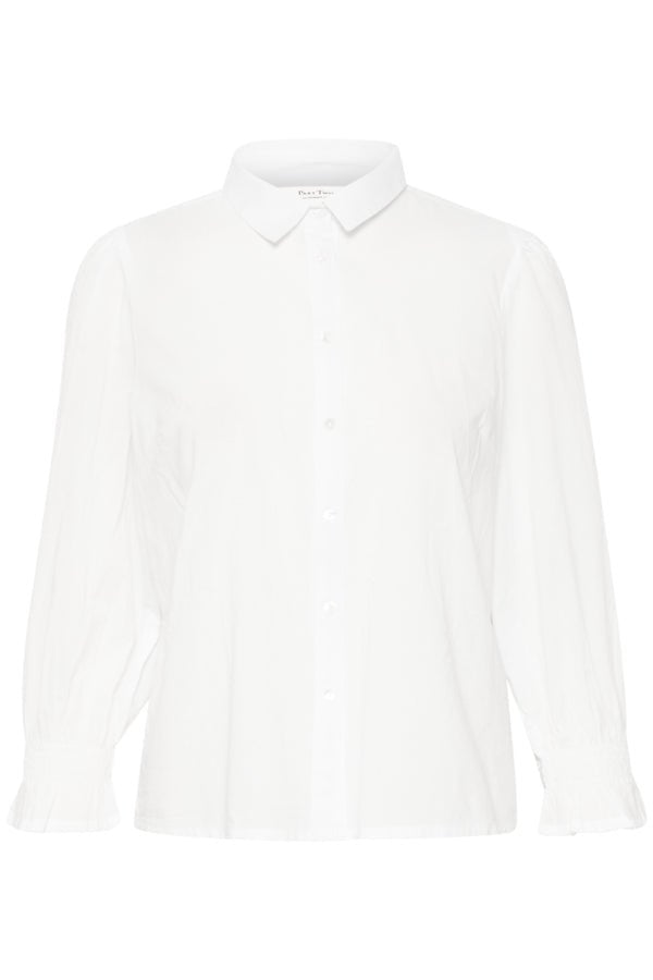 Nevinpw Shirt Bright White | Skjorter og bluser | Smuk - Dameklær på nett