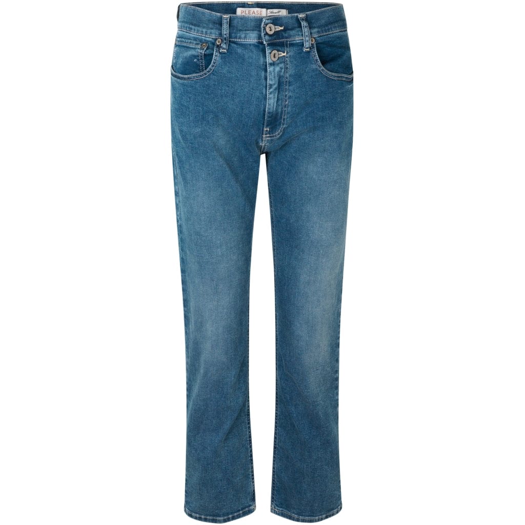 New 2B London Blu Denim | Bukser | Smuk - Dameklær på nett