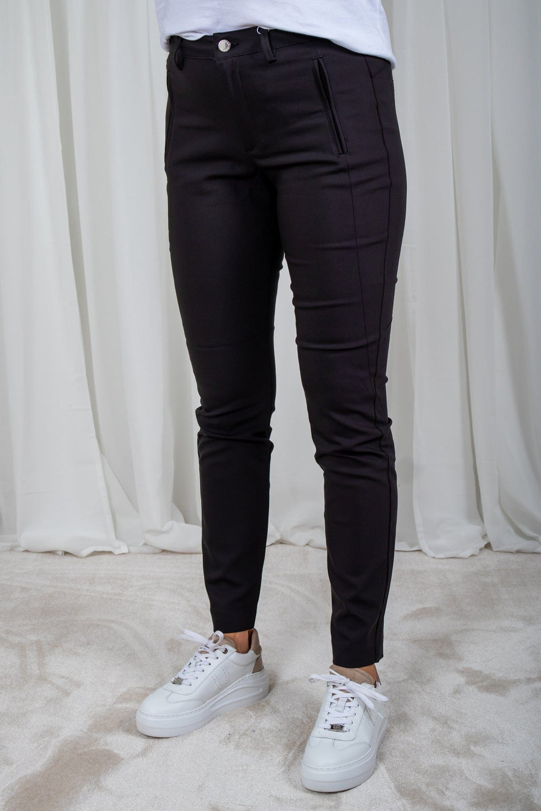 New Melanie Pant Black | Bukser | Smuk - Dameklær på nett