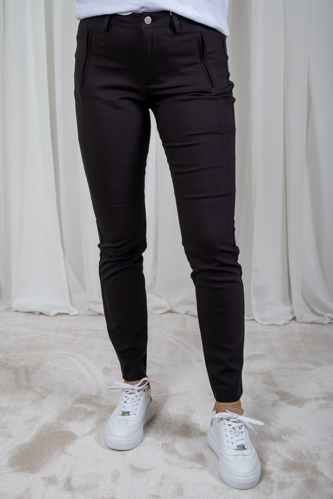 New Melanie Pant Black | Bukser | Smuk - Dameklær på nett
