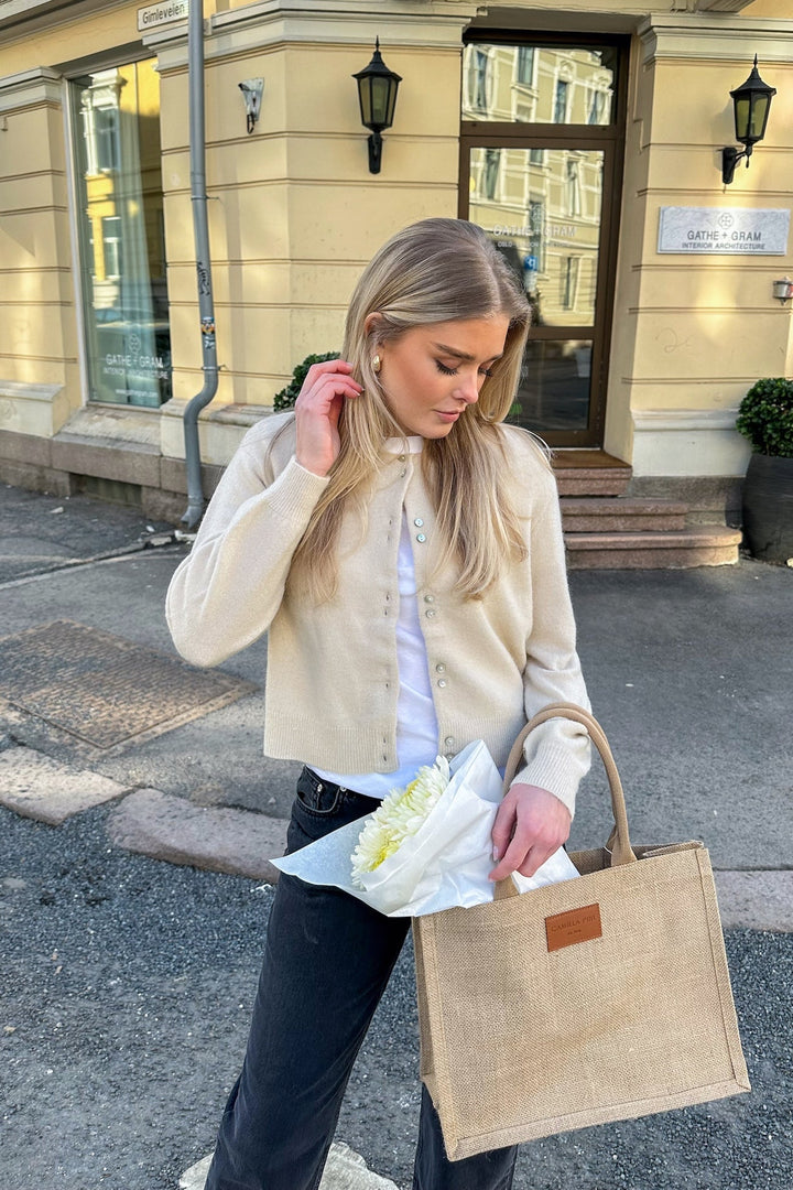 Ninellpw Cardigan French Oak | Genser | Smuk - Dameklær på nett