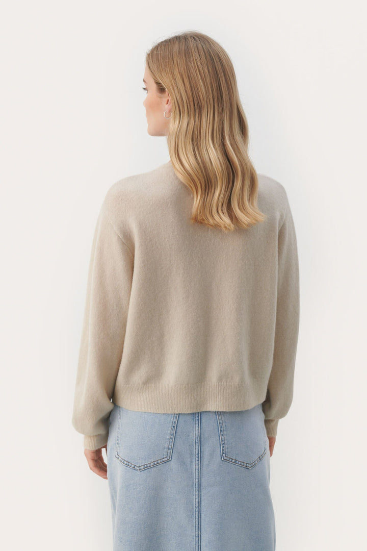 Ninellpw Cardigan French Oak | Genser | Smuk - Dameklær på nett