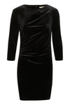 Nisasiw Short Dress Black