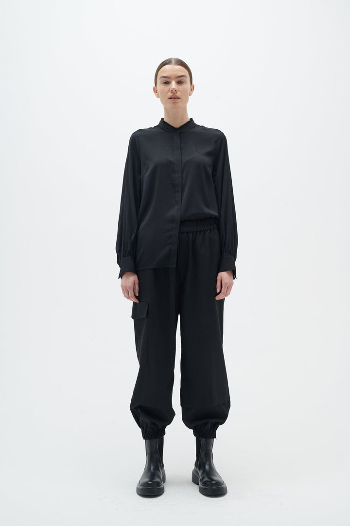 Nixieiw Shirt Black | Skjorter og bluser | Smuk - Dameklær på nett
