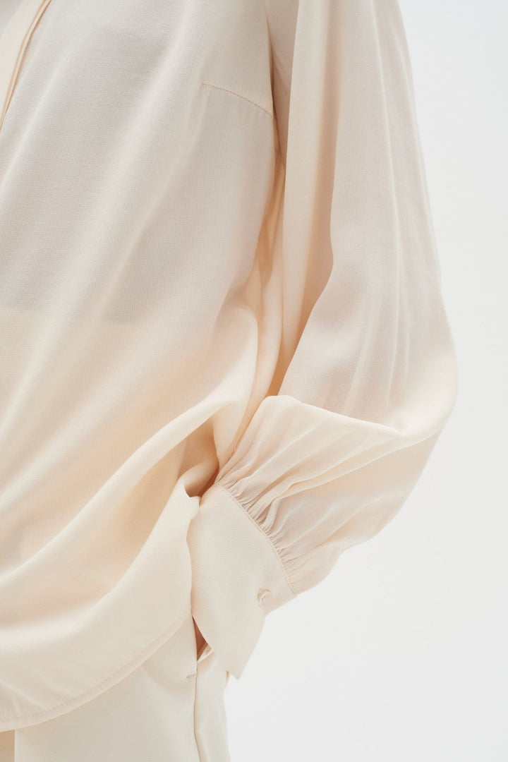 Nixieiw Shirt Whisper White | Skjorter og bluser | Smuk - Dameklær på nett