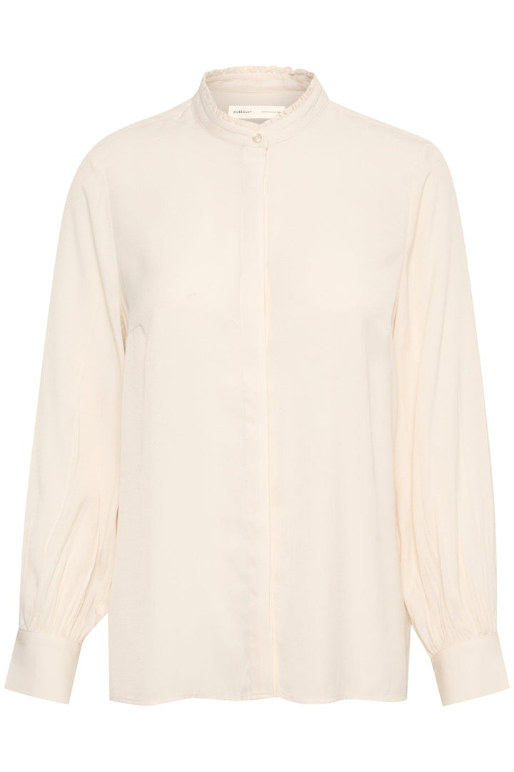 Nixieiw Shirt Whisper White | Skjorter og bluser | Smuk - Dameklær på nett
