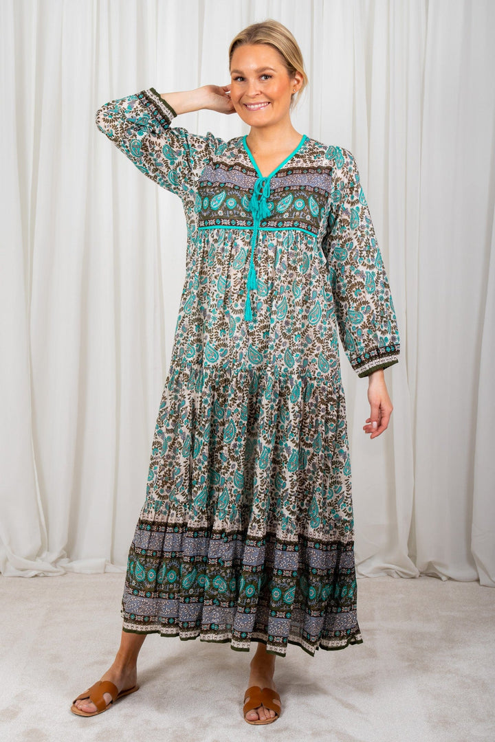 Norah Dress Green | Kjoler | Smuk - Dameklær på nett