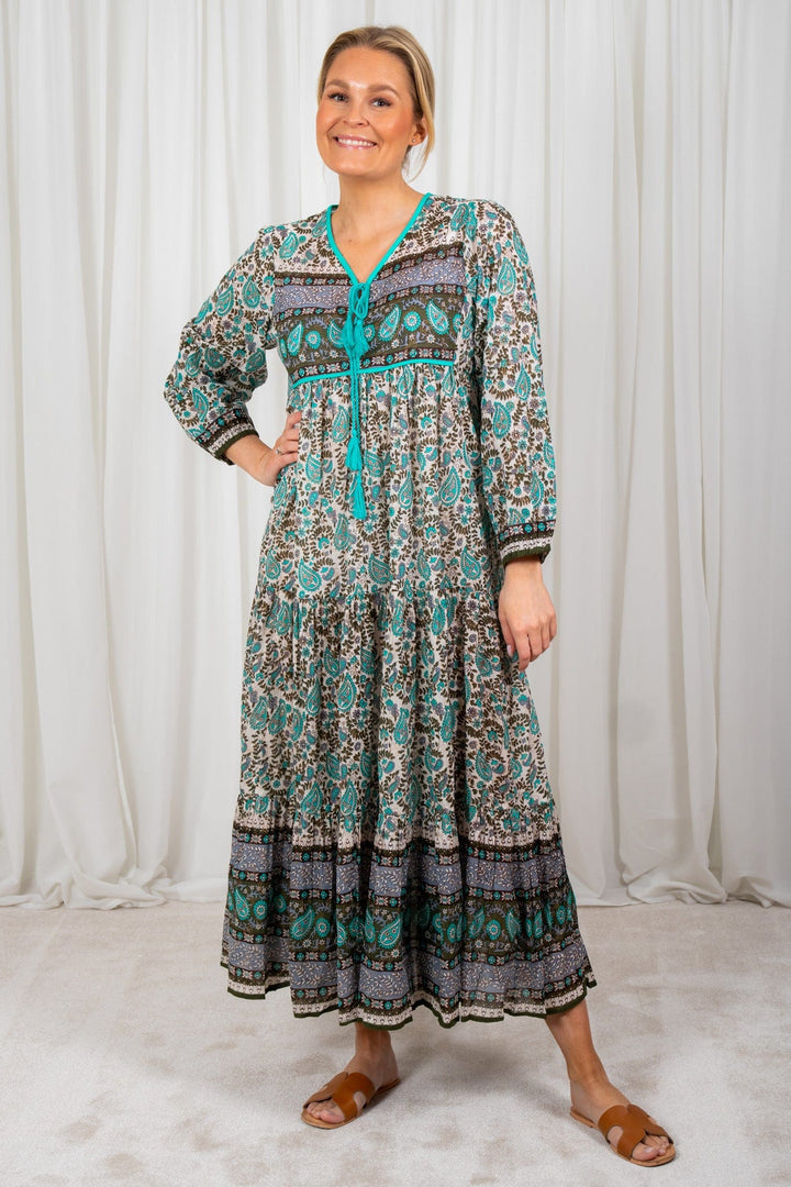 Norah Dress Green | Kjoler | Smuk - Dameklær på nett