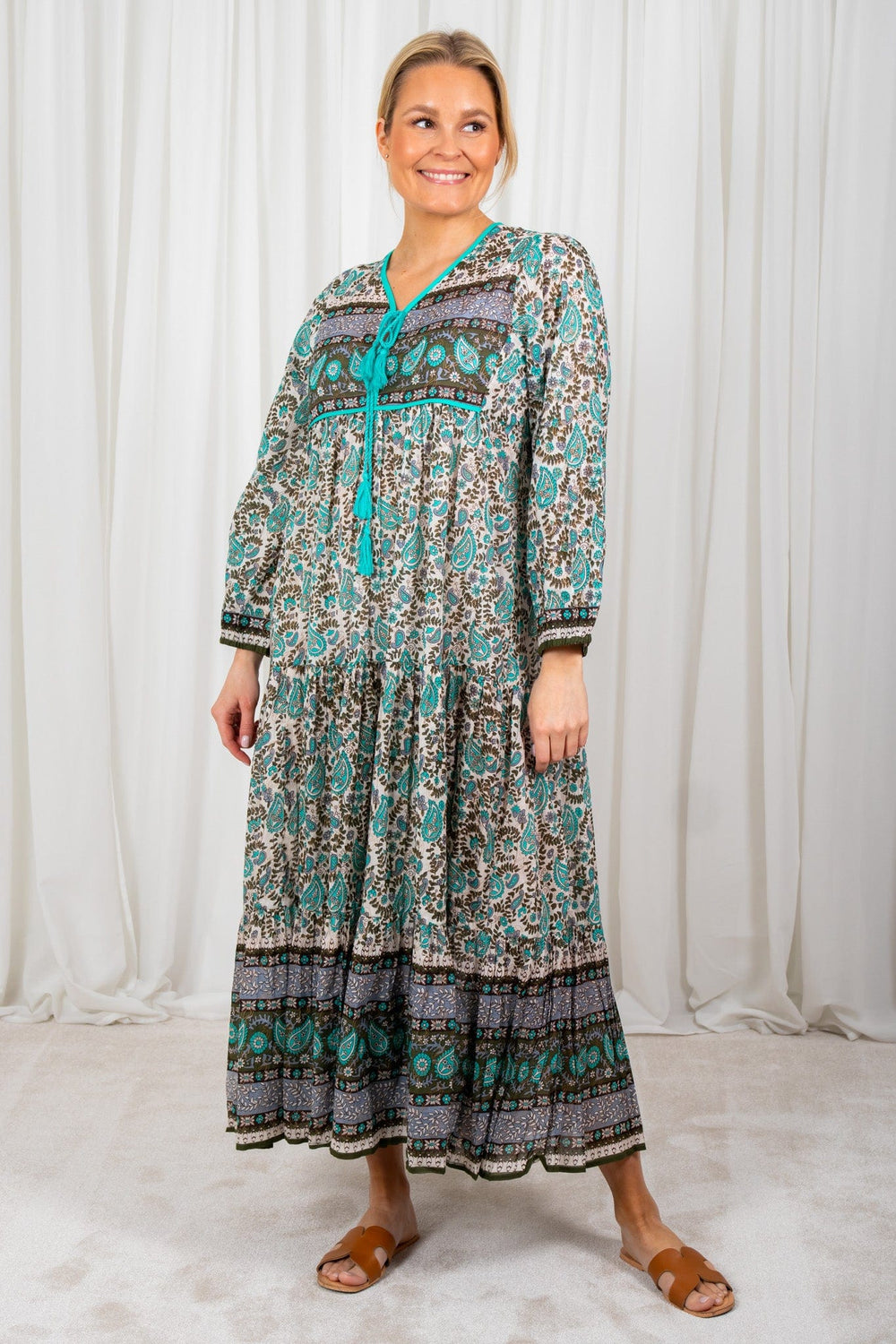 Norah Dress Green | Kjoler | Smuk - Dameklær på nett