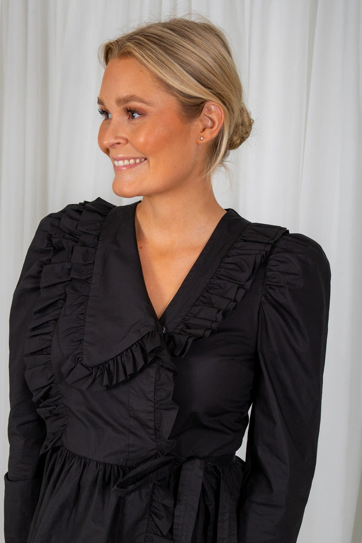 Norma Blouse Black | Skjorter og bluser | Smuk - Dameklær på nett