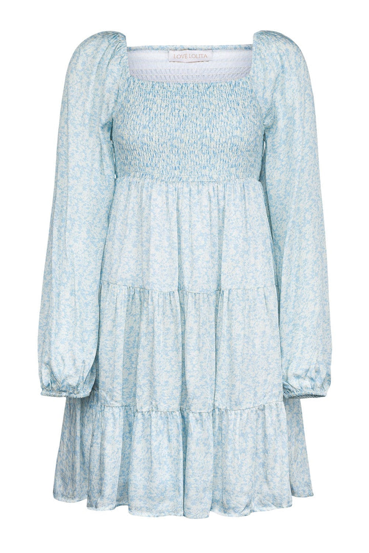 Nova Mini Dress Blue Waves | Kjoler | Smuk - Dameklær på nett