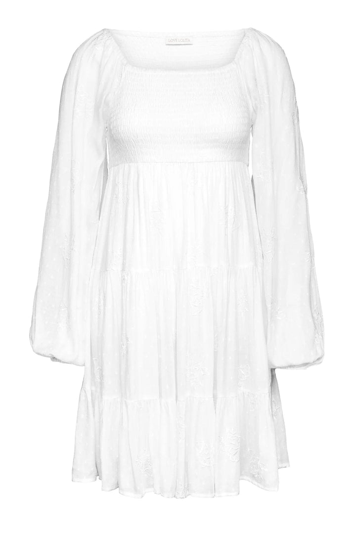 Nova Mini Dress White | Kjoler | Smuk - Dameklær på nett