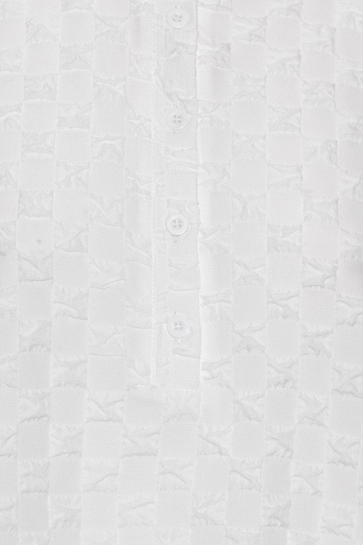Nuna Shirt Bubble White | Skjorter og bluser | Smuk - Dameklær på nett