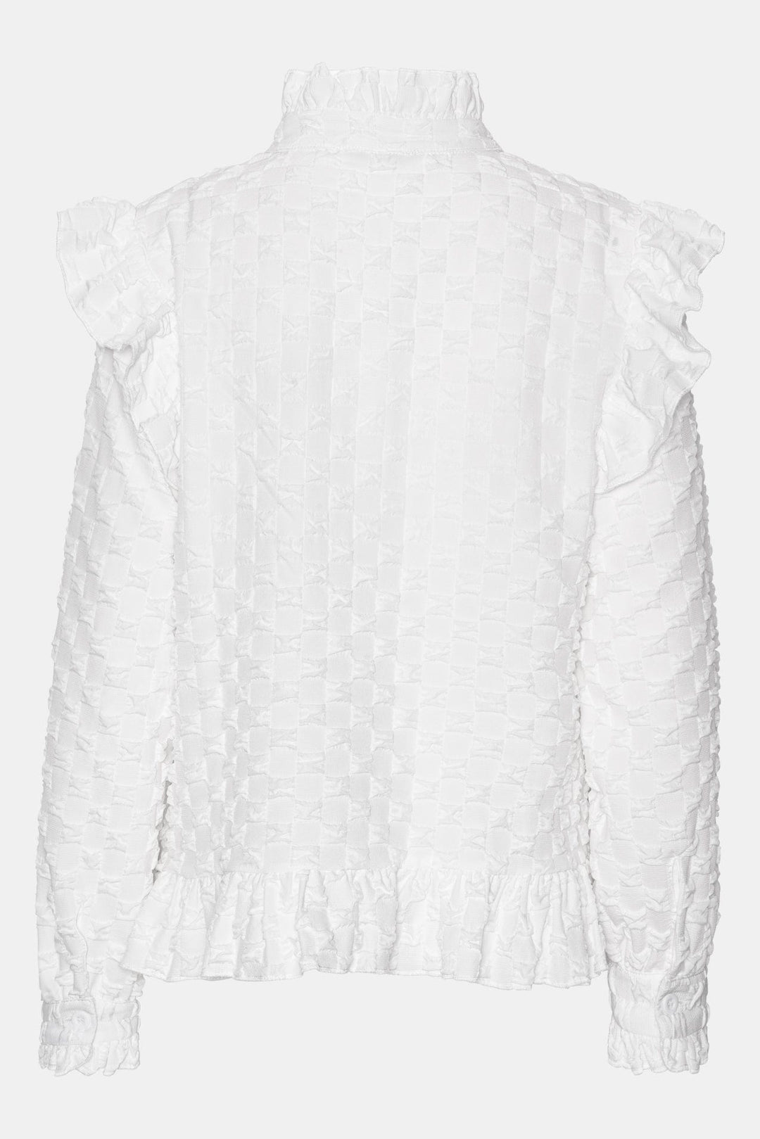Nuna Shirt Bubble White | Skjorter og bluser | Smuk - Dameklær på nett