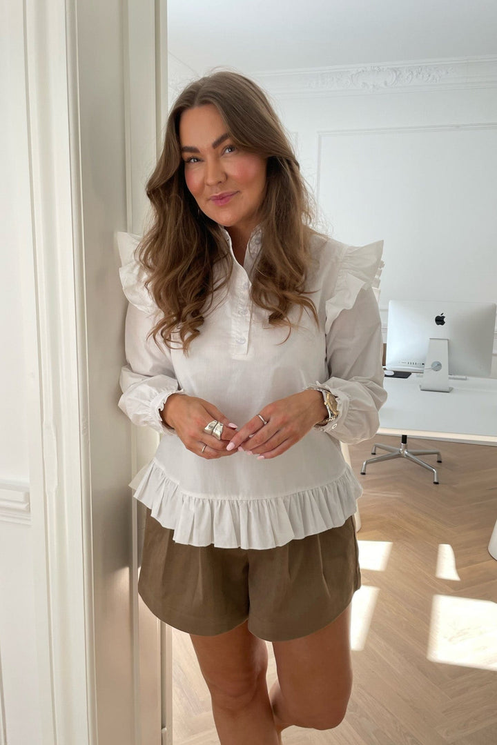 Nuna Shirt White | Skjorter og bluser | Smuk - Dameklær på nett