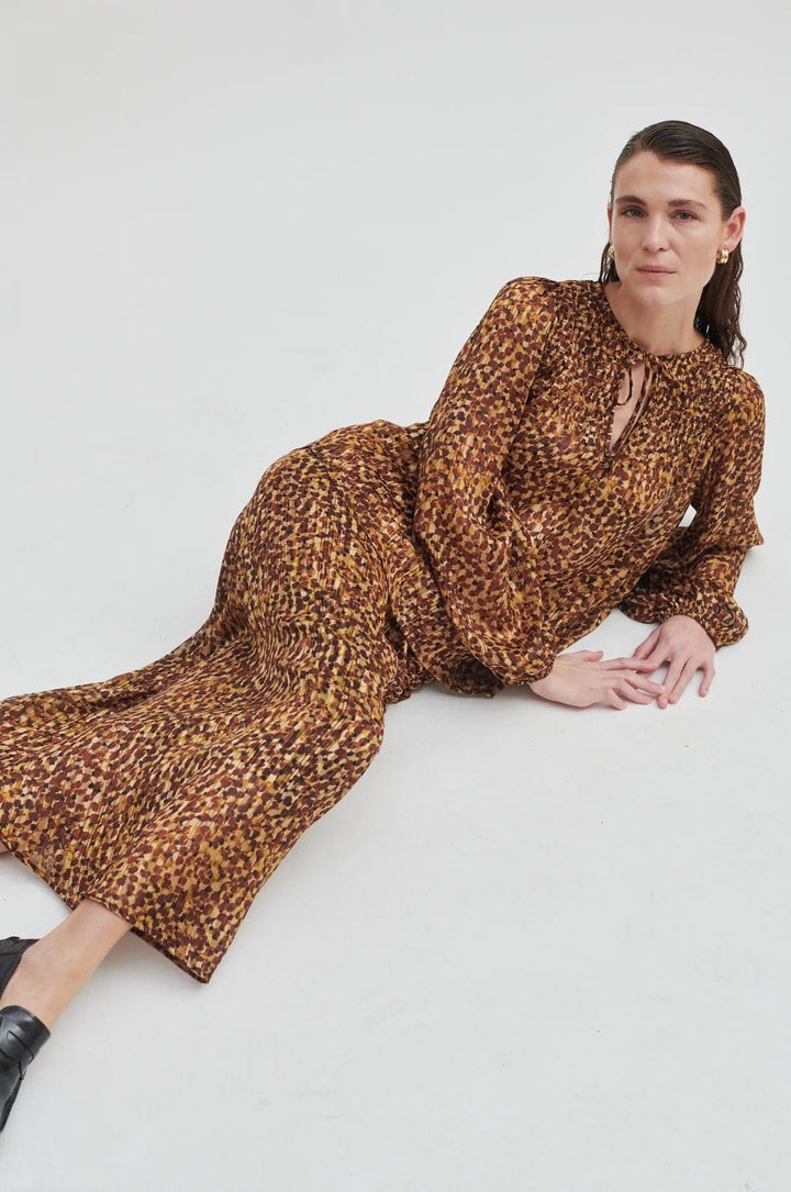 Nutmeg Blouse Deep Mahogany | Skjorter og bluser | Smuk - Dameklær på nett