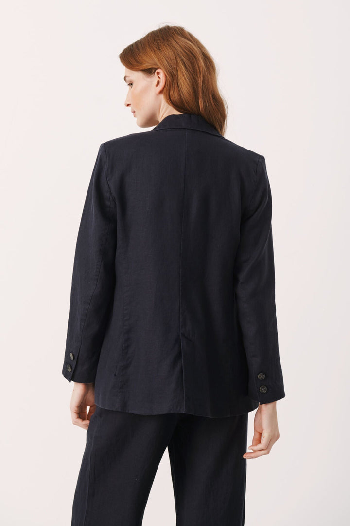 Nyanpw Jacket Dark Navy | Blazer | Smuk - Dameklær på nett