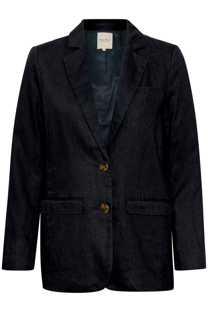 Nyanpw Jacket Dark Navy | Blazer | Smuk - Dameklær på nett