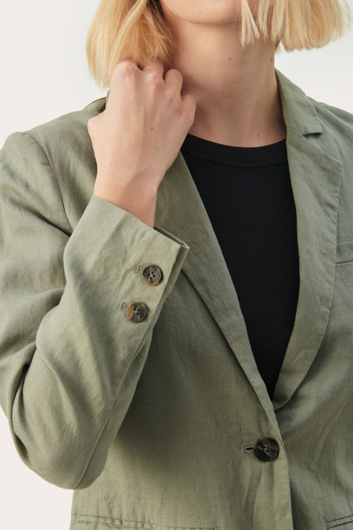 Nyanpw Jacket Vetiver | Blazer | Smuk - Dameklær på nett