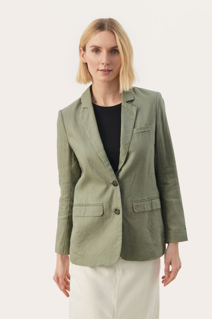Nyanpw Jacket Vetiver | Blazer | Smuk - Dameklær på nett