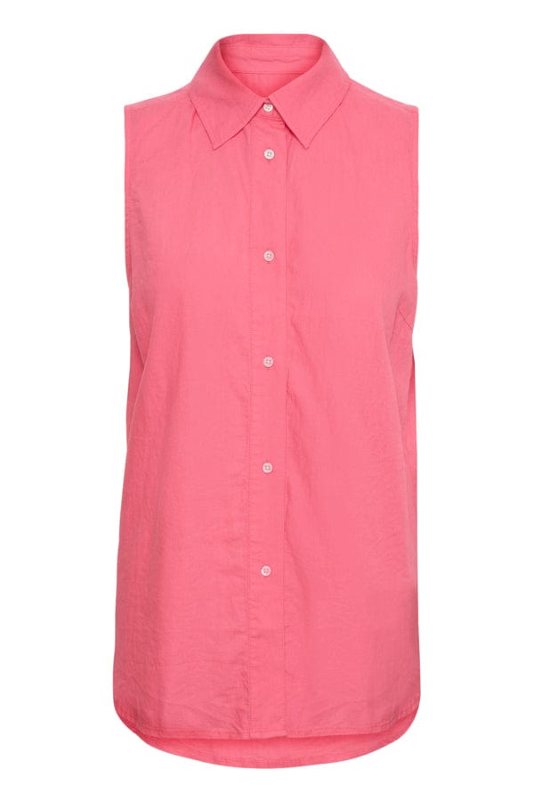Odetteiw Sl Shirt Pink Rose | Skjorter og bluser | Smuk - Dameklær på nett